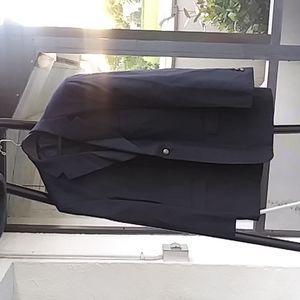 Classic blue wool blazer